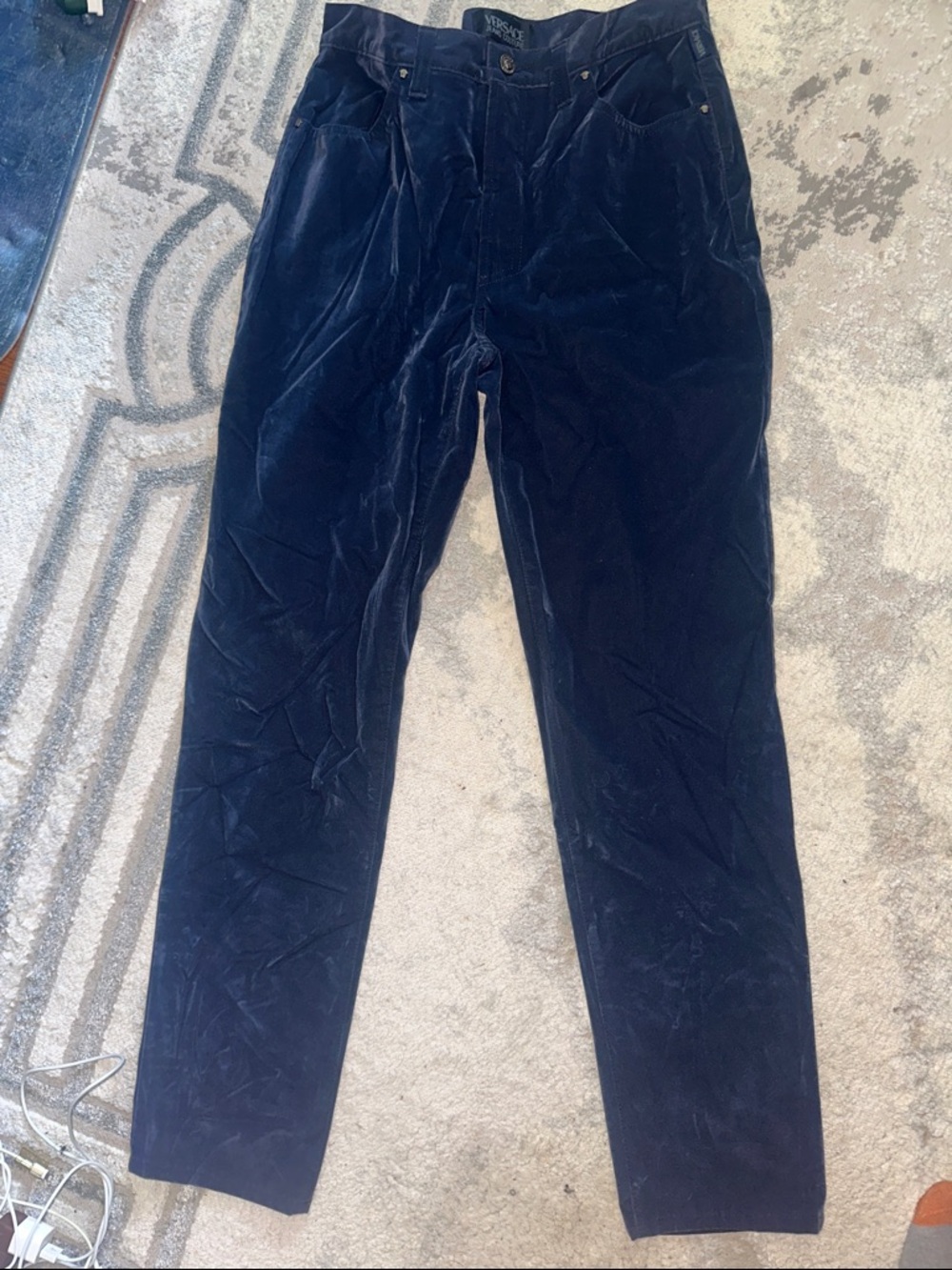 Versace Jeans Couture Dark Blue Trousers
